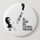 EL QUE SE CANSA PIERDE 缶バッジ (正面)
