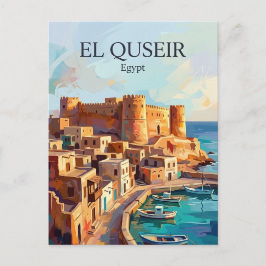 El Quseir Egypt ポストカード (正面)