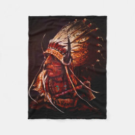"El Reno Chief" Fleece Blanket フリースブランケット