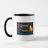 El Retiro Pear Createラベル マグカップ (左)