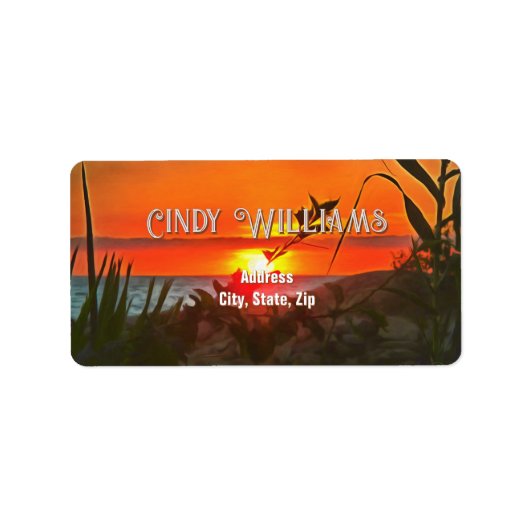 El Rio Pitillal 2009アドレス ラベル (正面)