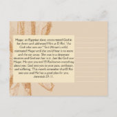 El Roi |神の敬虔な聖なる書物、 経典 ポストカード (裏面)