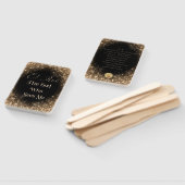 El Roi (黒/金ゴールド) ハンドファン (組立なし)