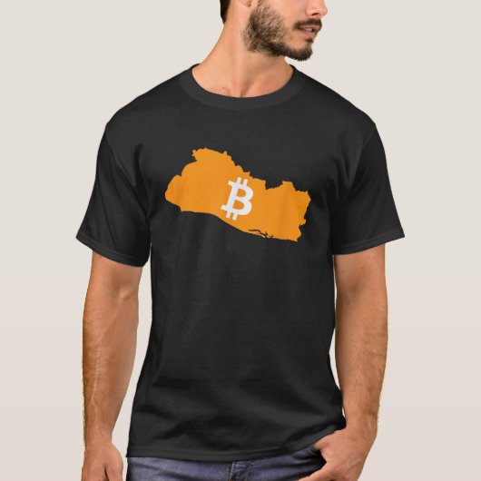El Salvador Bitcoin BTC通貨財布App Legal Tシャツ (正面)
