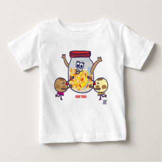 El Salvador, camiseta bebe pupusas y curtido ベビーTシャツ