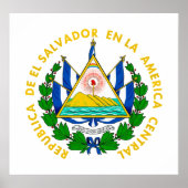 El Salvador COA ポスター (正面)