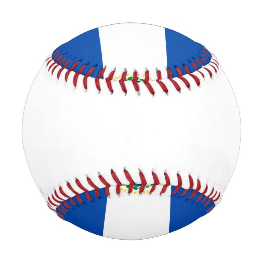 El Salvador flag Baseball 野球ボール (裏面)