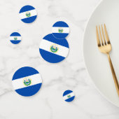 El Salvador flag Table Confetti コンフェッティ (グループ)