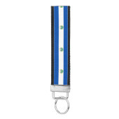 El Salvador flag Wrist Keychain  リストバンドキーホルダー (鍵ボトム)