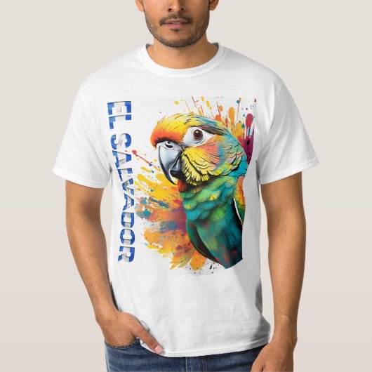 EL SALVADOR PERICO Tシャツ (正面)