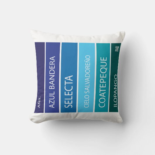  El Salvador pillow クッション (正面)