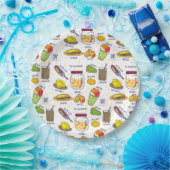 El Salvador, platos papel antojitos salvadoreños ペーパープレート (パーティー)