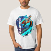 EL SALVADOR TORTUGA MARINA Tシャツ (正面)