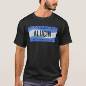 El Salvador with typical phrases ALUCIN Tシャツ (正面)