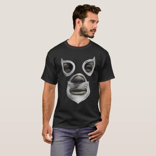 El santo Enmascarado de Plata Lucha Libre Tシャツ (正面フル)