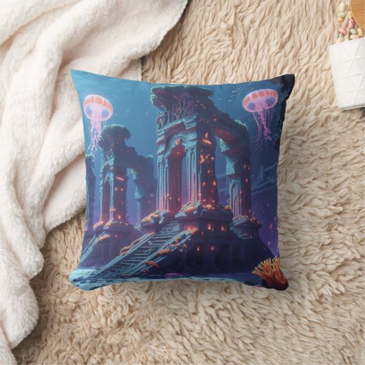 El Secreto de la Ciudad Sumergida クッション (ブランケット)