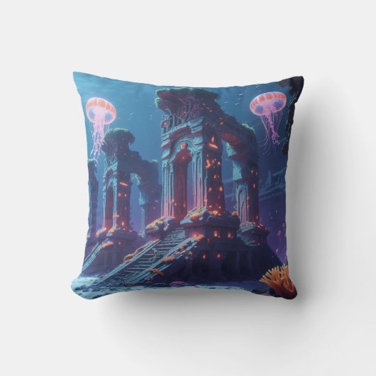 El Secreto de la Ciudad Sumergida クッション (正面)