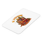 El Squatcho Bigfoot with Maraca, Sombrero and Ponc マグネット (左側)