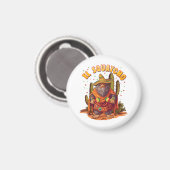 El Squatcho Bigfoot with Maraca, Sombrero and Ponc マグネット (正面/裏面)