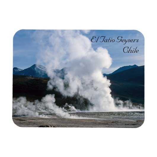 El Tatio Geysers near San Pedro de Atacama - Chile マグネット (横)