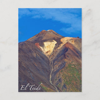 El Teide, Tenerife，はがき ポストカード
