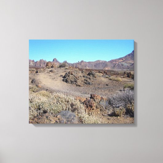 El Teide, Tenerife canvas print キャンバスプリント (正面)