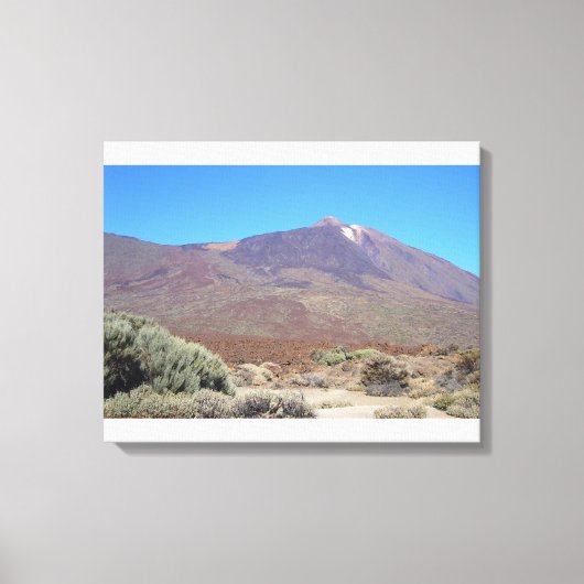 El Teide, Tenerife canvas print キャンバスプリント (正面)