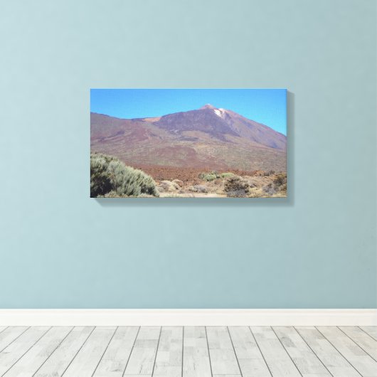 El Teide, Tenerife canvas print キャンバスプリント (インサイチュ (ウッドフロア))