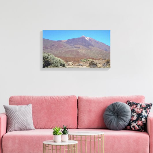 El Teide, Tenerife canvas print キャンバスプリント (インサイチュ (リビング))