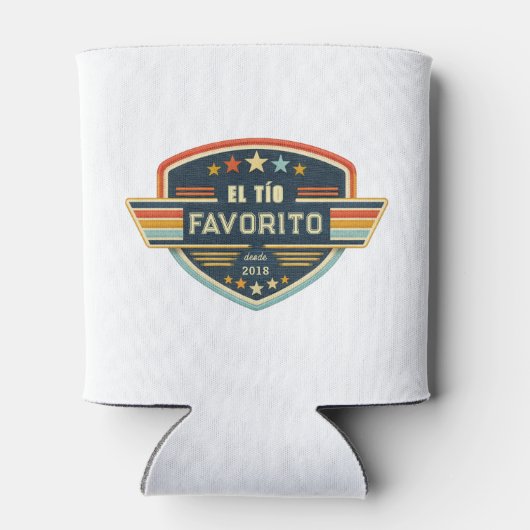 El Tío Favorito Custom Year Retro Patch 缶クーラー (裏面)