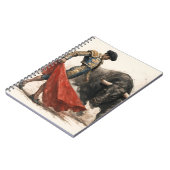 El torero y el toro ノートブック (左側)