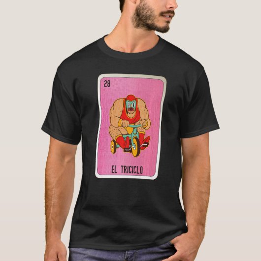 El Tricicolo Mexican Slang Lottery Bingo Cards   Tシャツ (正面)
