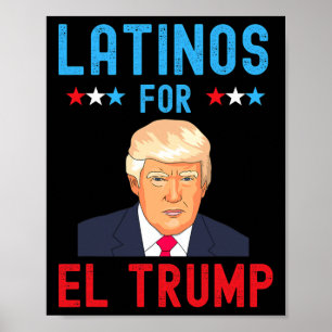 El Trump – トランプ誇りを持った支持者の選挙日 ポスター