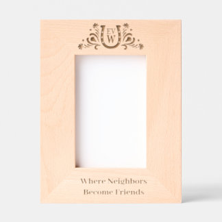 El Vaquero Photo Frame レーザー彫刻フレーム