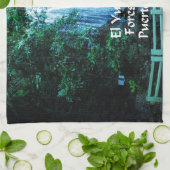 El Yuniqueの雨林 キッチンタオル (折り畳み)