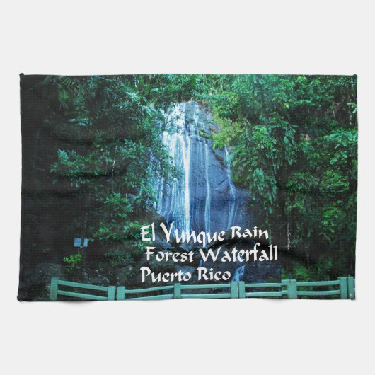 El Yuniqueの雨林 キッチンタオル (横)