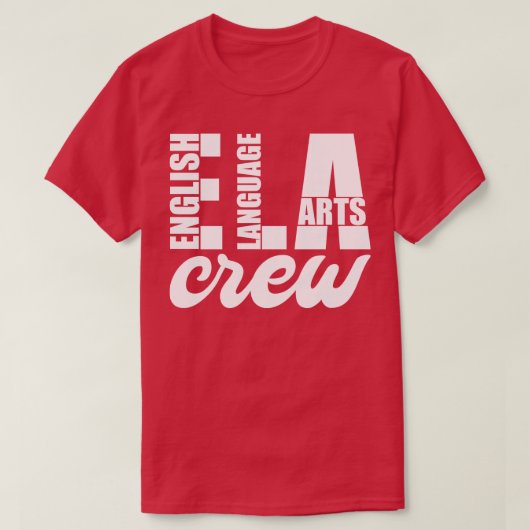 ELA先生英語先生 Tシャツ (デザイン正面)