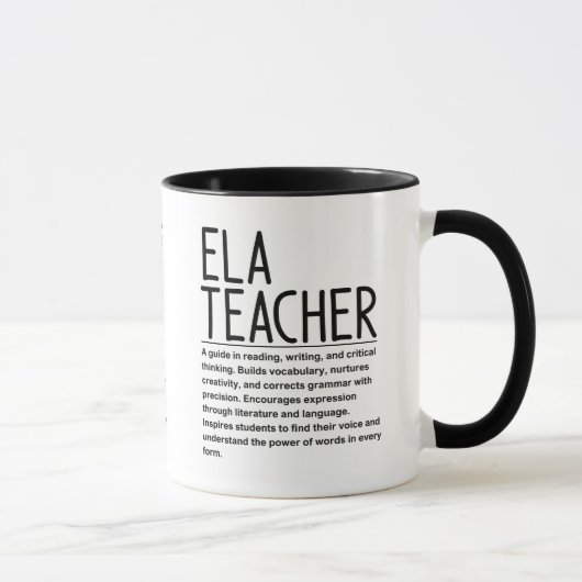 Ela teacher マグカップ (右)