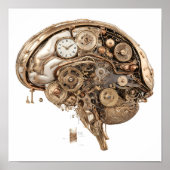 Elaborate Victorian Style: Steampunk Clockwork ポスター (正面)