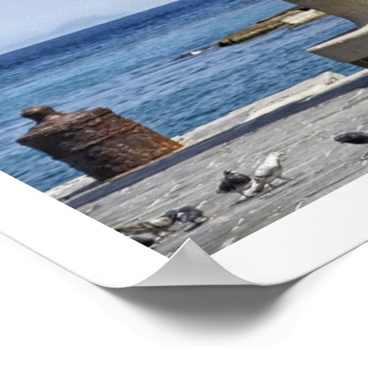 Elafos and Elafina, Rhodes, Greece Poster ポスター (角)