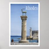 Elafos and Elafina, Rhodes, Greece Poster ポスター (正面)