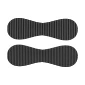 Elagnat Black & Smoky Black垂直ストライプ 野球ボール (パネル)