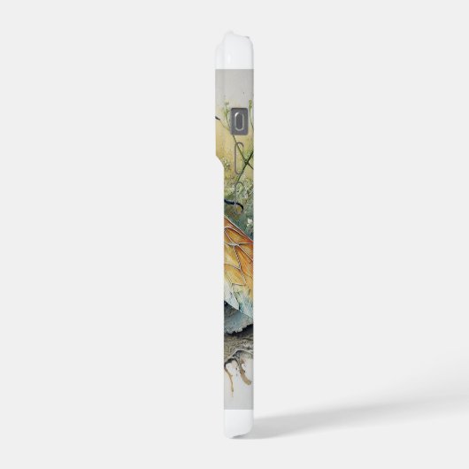 Elaphropus beetle 240924IREF210 - Watercolor iPhoneケース (左側面)