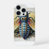 Elaphropus beetle 240924IREF210 - Watercolor iPhoneケース (裏面)