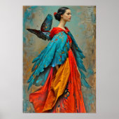 "Elaris" – 化の羽毛 ポスター (正面)