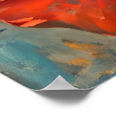 "Elaris" – 化の羽毛 ポスター (角)