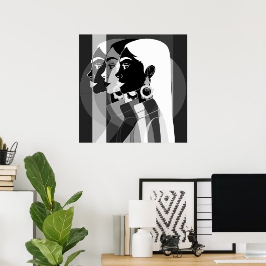 Elas em uma ポスター (ホームオフィス)