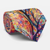 Elasira - Pop Art Herbst ネクタイ (ロール)