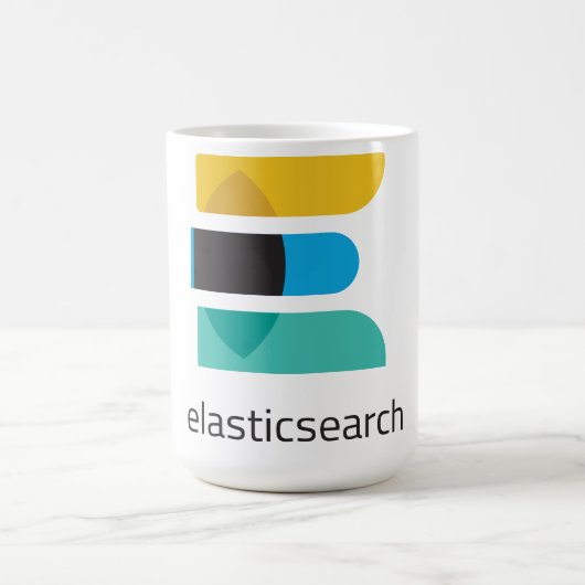 Elastic Elasticsearch Frameworkコーヒーマグ コーヒーマグカップ (中央)