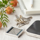 ElAyaidaからの土星に、専用されている石碑 キーホルダー (側面)